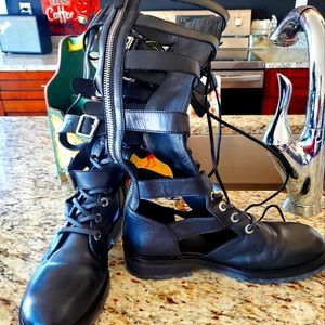 A pair of women's boots by Diesel